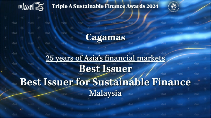 Cagamas Wins The Asset's Sustainable Finance Awards for Malaysia