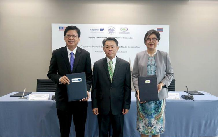 Signing of Memorandum of Cooperation Between Cagamas Berhad and Secondary Mortgage Corporation of Thailand