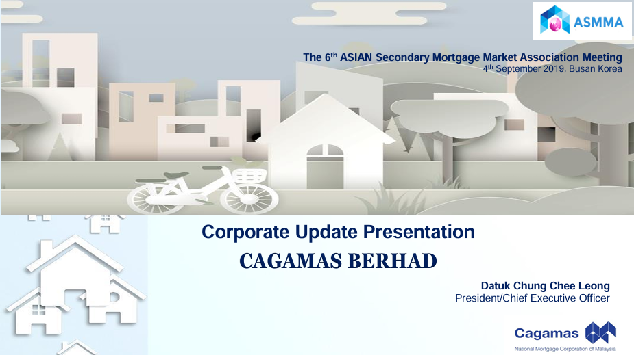 Cagamas Berhad ASMMA Annual Meeting 2019